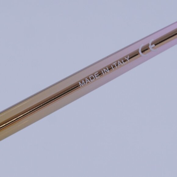 Chloe CH0032O 001 Eyeglasses Yellow/Pink 55mm Round Frame - Picture 9 of 11